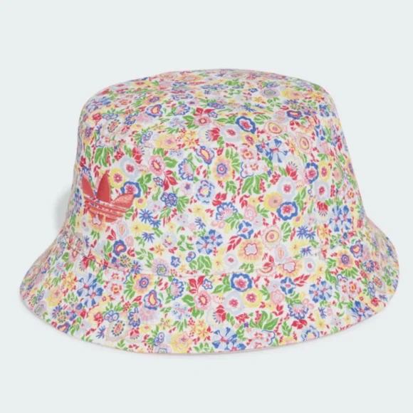 NWT Liberty Of London Floral Print Bucket Hat Adidas Originals Collab OSFY - Picture 1 of 10